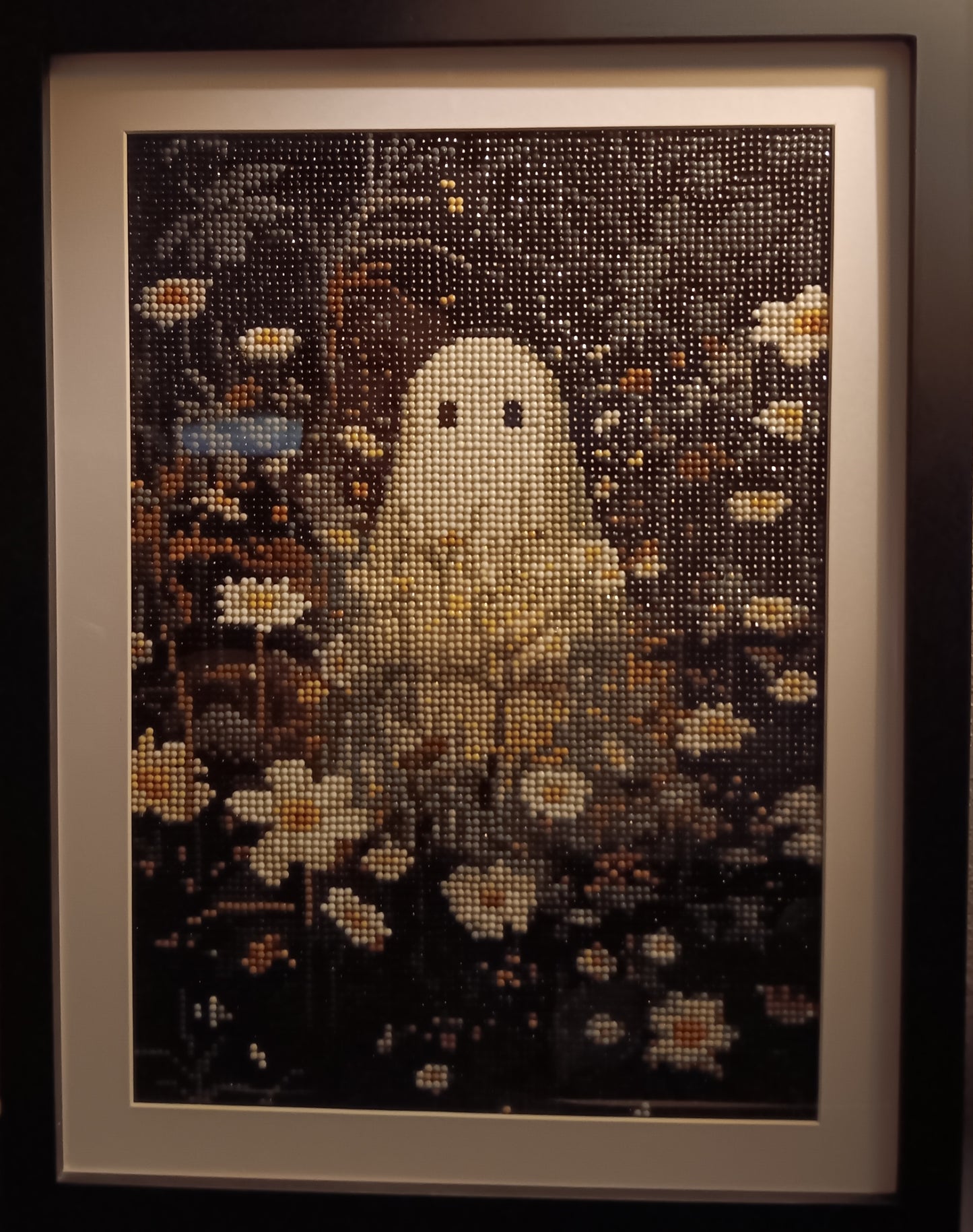 Framed diamond art