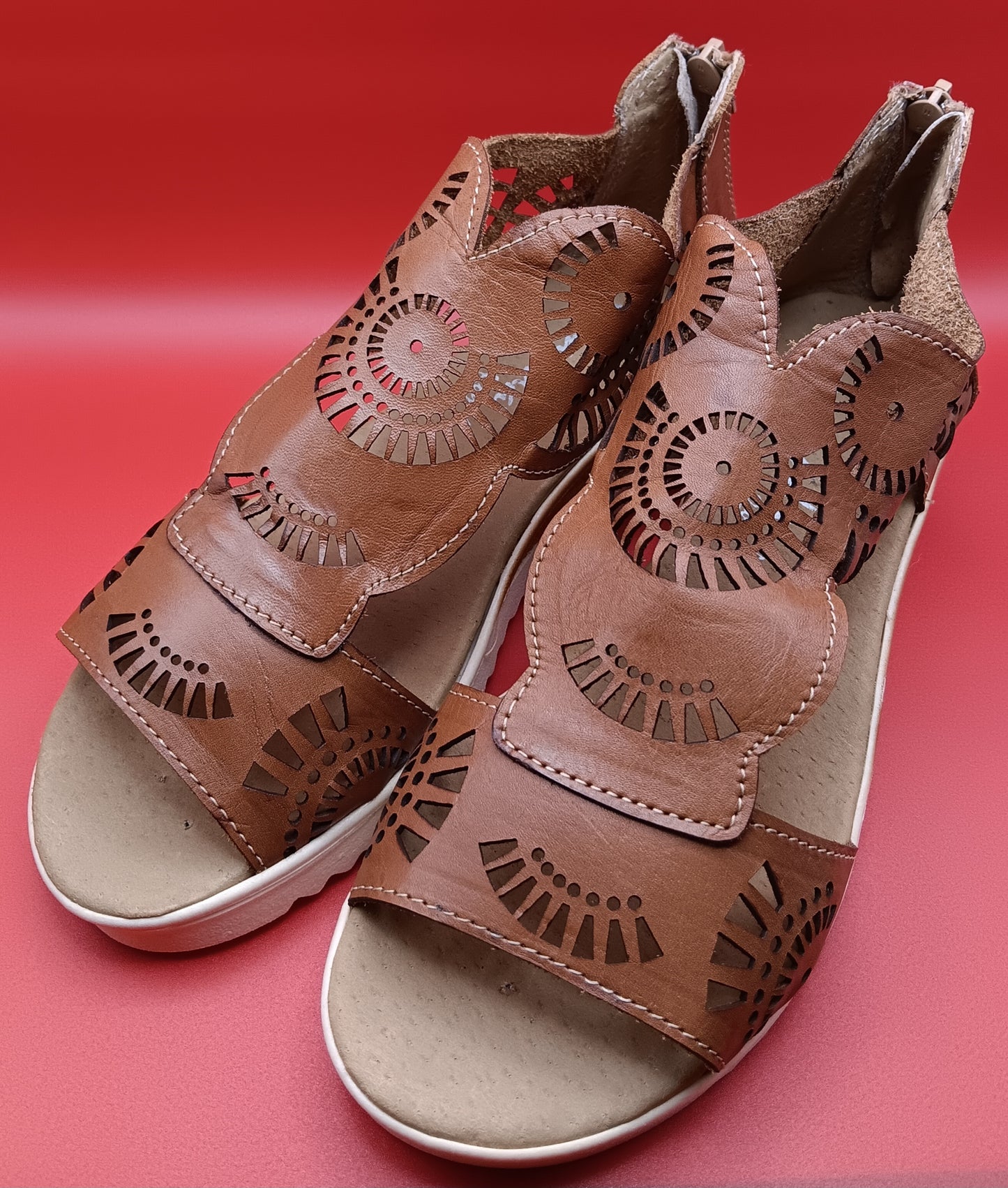 Leather shoes