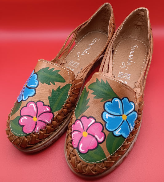 Leather shoes