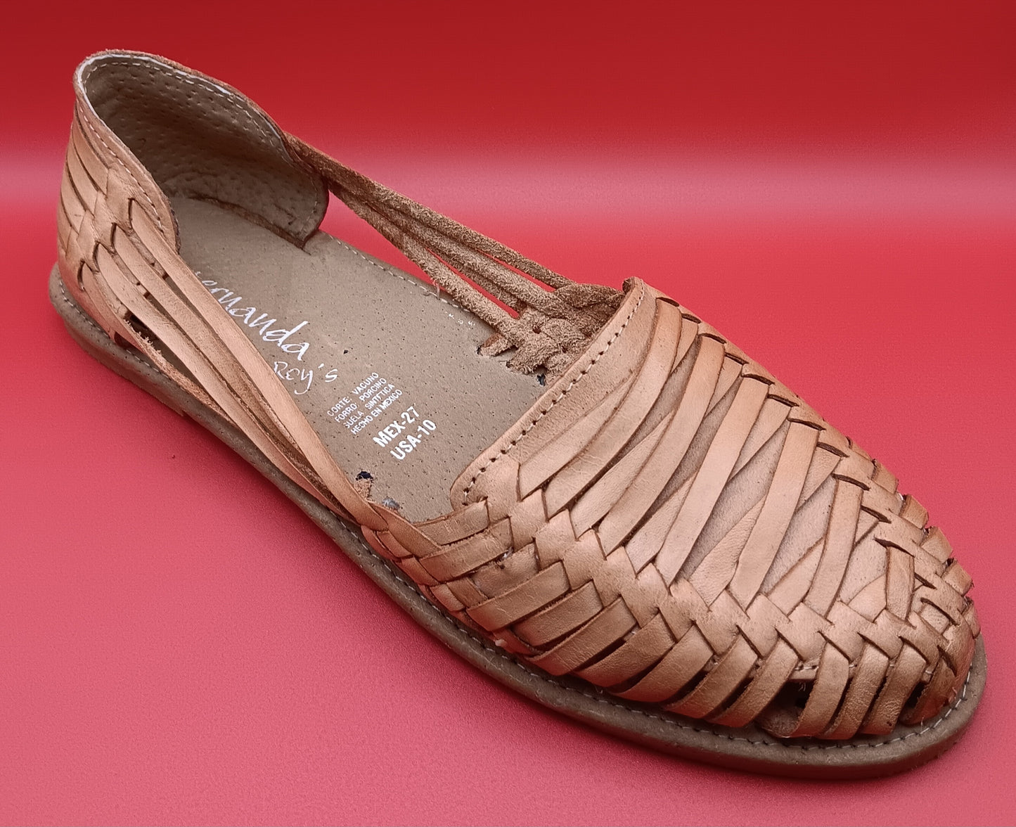 Leather shoes