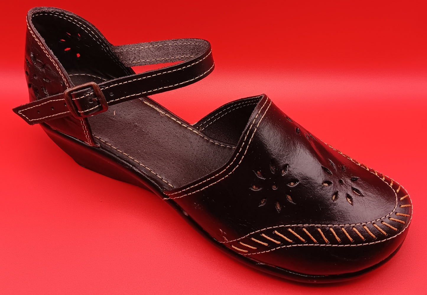 Leather shoes