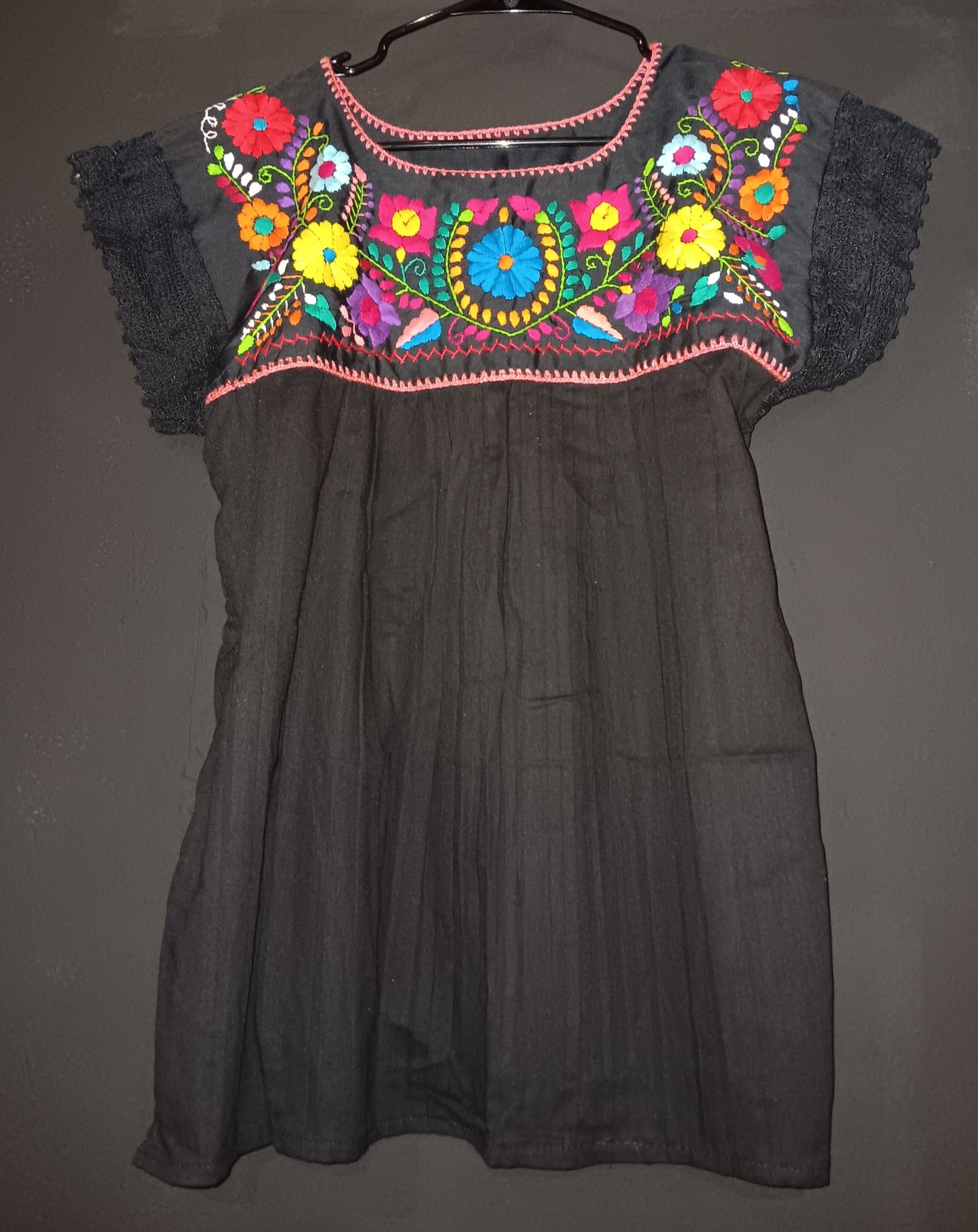 Mexican women's embroidered top