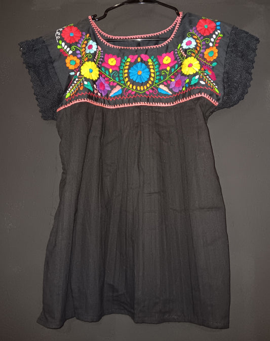 Mexican women's embroidered top