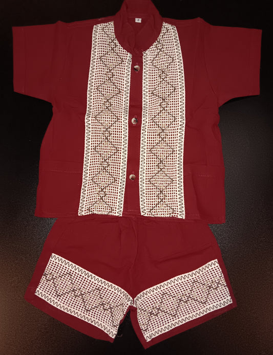 Boy's Guayabera set