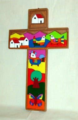 127B Cross-La Palma motifs- Large